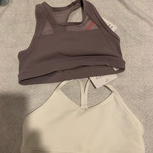 Athleta girls sports bras NWT